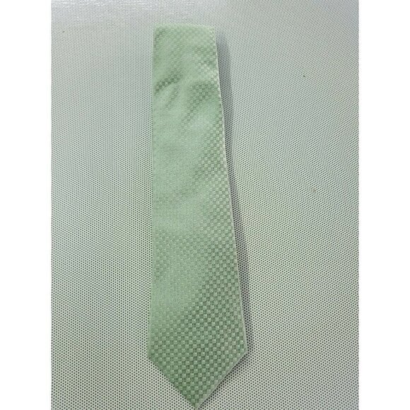 Mens Tie green Geoffrey Beene - Picture 1 of 4